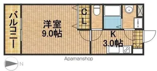 モンブラン【3階】の間取り