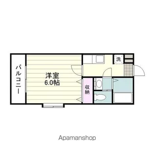 れいめい上荒田【1階】の間取り