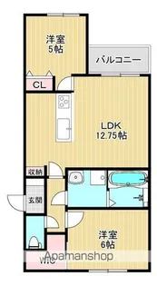 リアノーラ 平野WEST【3階】の間取り