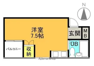 STマンションⅢ【5階】の間取り