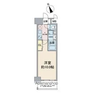 スカイコート千代田【5階】の間取り