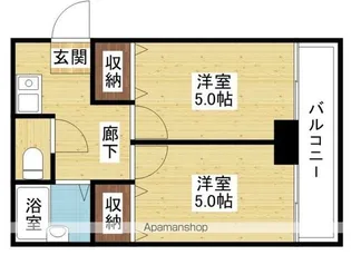 豊新セリオ【3階】の間取り