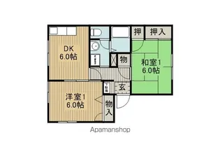 MILKYWAY ST5【1階】の間取り