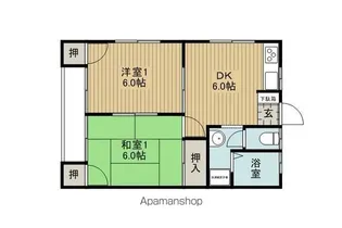 パーラーSACHI【202号室】の間取り