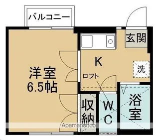 ピースフル柏木第2【110号室】の間取り