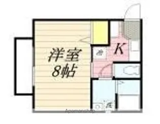 リブレア宮の陣B棟【2階】の間取り