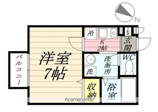 K・メゾン【1階】の間取り