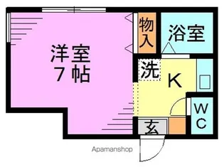 クレア高円寺【3階】の間取り