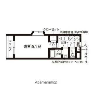 セレスティアル大曽根【2階】の間取り