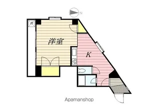 フラワーガーデン【105号室】の間取り