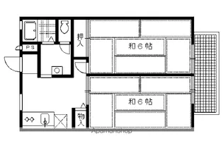 ラフィネ北白川AB棟【B101号室】の間取り