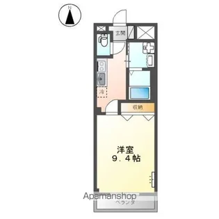 シェリール・ブラン【2階】の間取り