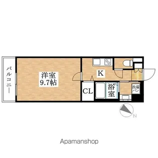 The INFINITY(ジ インフィニティ)【1階】の間取り