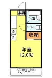 オレンジコーポ山本【302号室】の間取り
