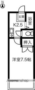 EAST COURT 犬山【204号室】の間取り