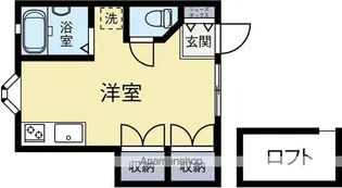 ミレニアム友丘【2階】の間取り
