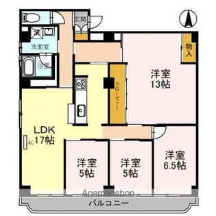 ASPEC成和【1階】の間取り