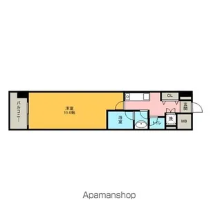 CASA+α名駅南【9階】の間取り