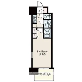 LaDouceur志賀本通Ⅱ【10階】の間取り
