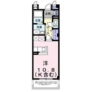 ラッフィナート【2階】の間取り