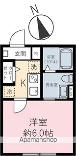 パークアヴェニュー練馬北町【2階】の間取り