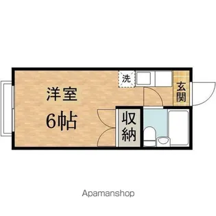 ハイツタカハシ【211号室】の間取り