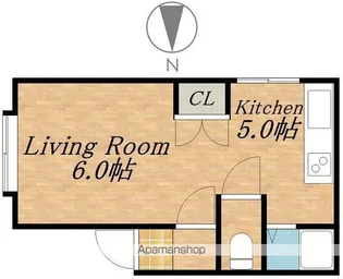 ヴィラ・ブランシュA【2階】の間取り