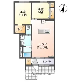 GRANDIR【1階】の間取り