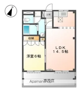 ヴィヴァーチェ【1階】の間取り