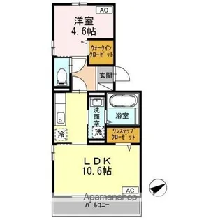 セジュール プラム【3階】の間取り