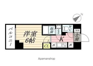 アイル横浜ノースツインズⅠ【5階】の間取り