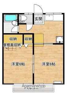 テラヴィⅠ【202号室】の間取り