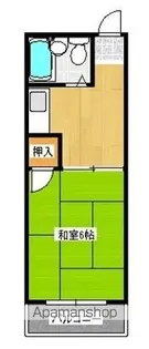 コート錦町【103号室】の間取り