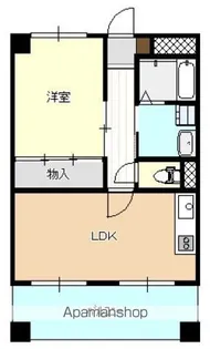 Kコーポ【7階】の間取り