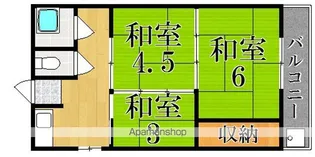 今井荘【2階】の間取り