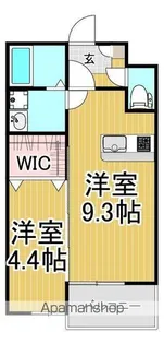 GARDEN【2階】の間取り