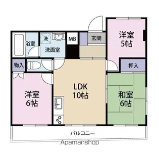アイリーGRAND COURT【2階】の間取り