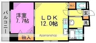 ローズガーデン【2階】の間取り