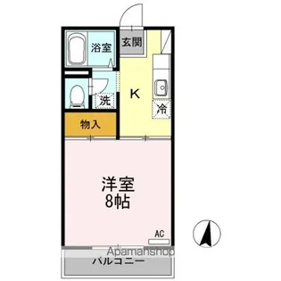 プレジール岡本 A棟【2階】の間取り