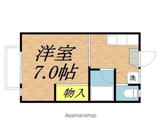 セントラルコーポT【207号室】の間取り