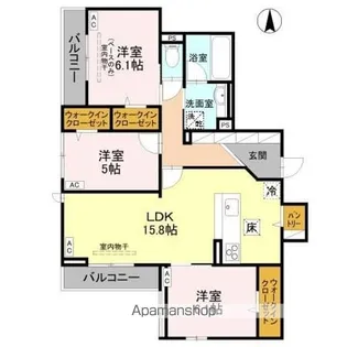 DR藤江北【1階】の間取り
