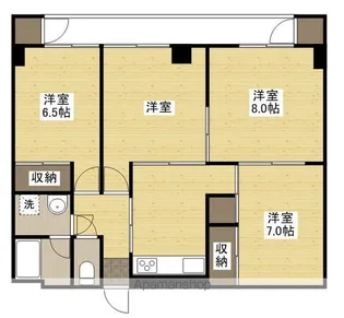 ラヴェール西川口【2階】の間取り