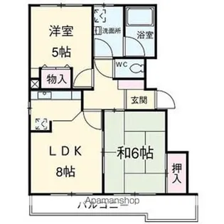 刈谷アルタイル【2階】の間取り