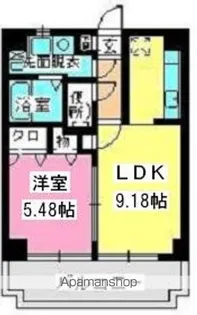 ヴィラ・ヴィンテージ唐原【2階】の間取り
