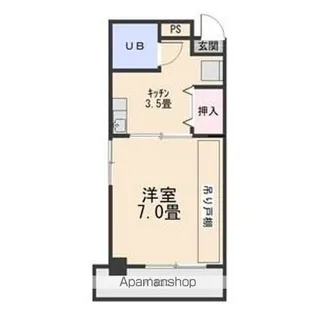 千寿ビル【3階】の間取り