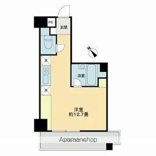 THE BLUE 8【2階】の間取り