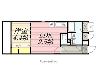BRANCHE箱崎宮前【5階】の間取り