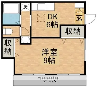矢口ハイツ【1階】の間取り