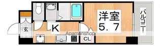 Le-Bear天王寺東【3階】の間取り