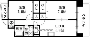 セイグレイス【4階】の間取り